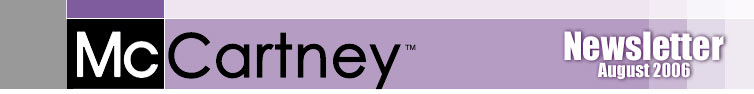 McCartney.com Newsletter Header