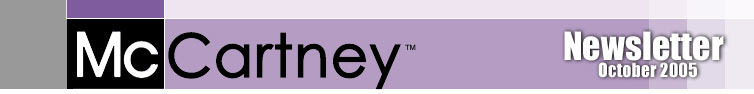 McCartney.com Newsletter Header