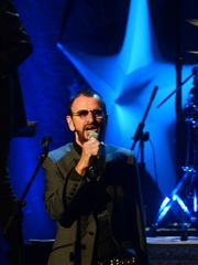 Ringo Starr performs with his All Starr Band at the Peace Center in Greenville, South Carolina.