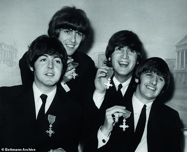 The Beatles (above in 1965) lived in a feel-good party bubble for two years after making their first North American tour in summer of 1964. Lennon was already taking Preludin, an amphetamine, to keep up the intense booking schedule, as well as drinking alcohol