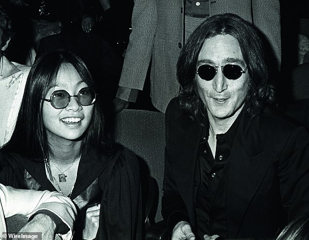 After Yoko gave her blessing to May and John (pictured together in 1974), the pair escaped to Los Angeles and stayed together for eighteen months. Yoko phoned John a dozen times a day still high on heroin