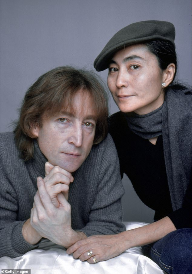 'She was more than a wife to him. She was more like a mother. 'Perhaps that was why he began to call her Mother'. Pictured: John and Yoko in November of 1980 