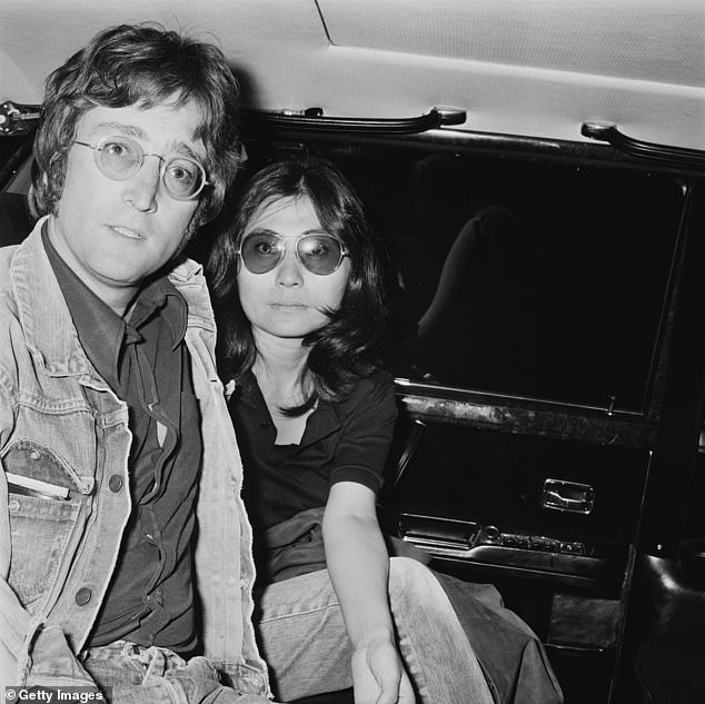 Yoko has always claimed that she met John at the Indica Gallery in London 'purely by accident'. Yoko claimed she hadn't recognized John 'although she had insisted to Dunbar that a Beatle be invited', writes the author. Pictured: The couple in 1971