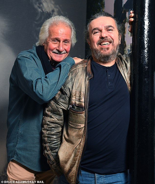 Pete Best pictured with half brother Roag at the new Beatles Museum 'Magical History Museum' open in Liverpool city centre