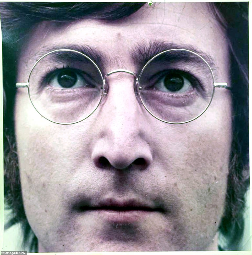 Four never-before-seen photos taken of John Lennon by artist Andy Warhol which the Beatle later rejected for the Imagine album cover have emerged for sale. The original prints, including the one seen here, are expected to fetch at least £12,000
