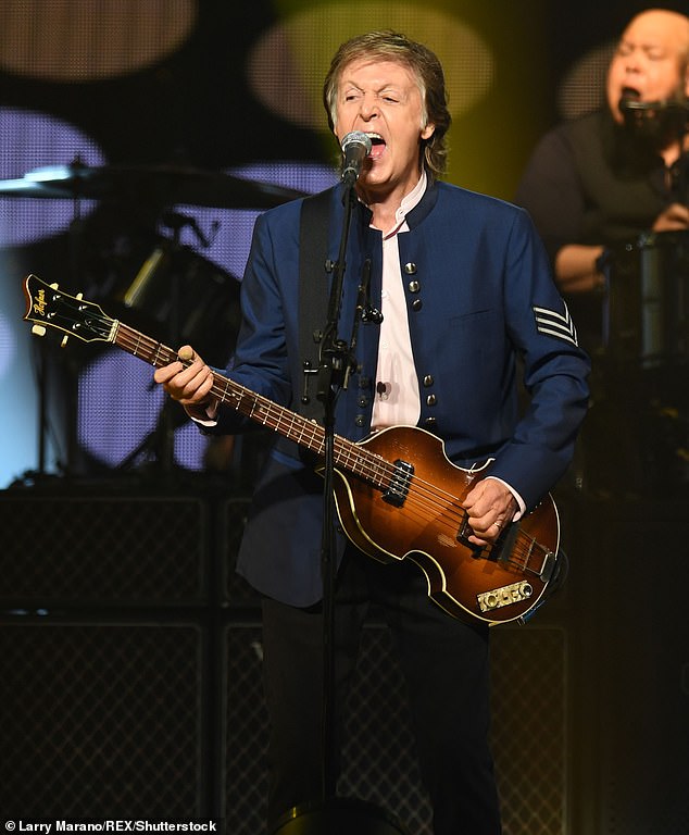 Greatest showman: Glastonbury founder Michael Eavis has hinted that Sir Paul McCartney will headline the festival for its 50th anniversary in 2020