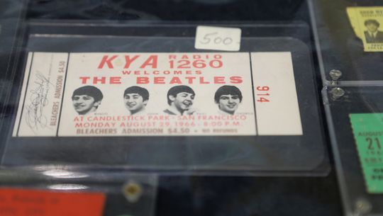 A ticket to the last Beatles concert has a sticker price of $500 at Beatlefest in Jersey City. Sunday, March 31, 2019