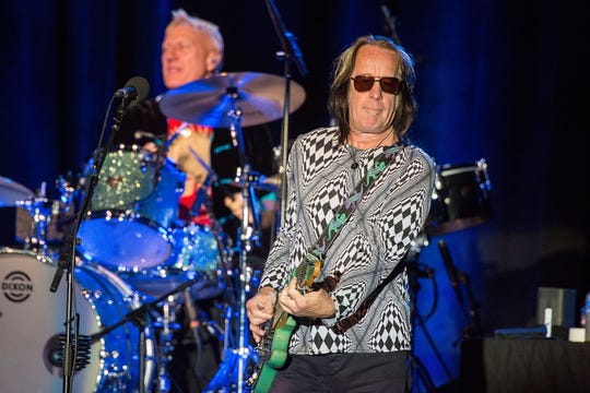 Todd Rundgren performs on March 14, 2015, in Pala, California.