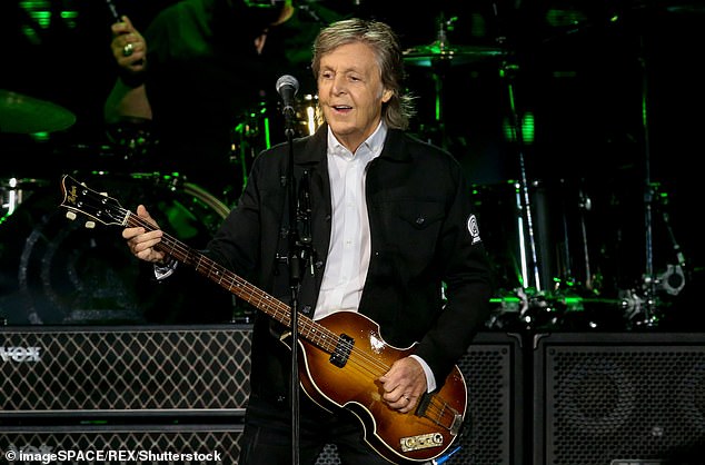 Inspiration: Paul McCartney has revealed that he was originally inspired by the iconic British playwright William Shakespeare, after being introduced to the writer by his English teacher