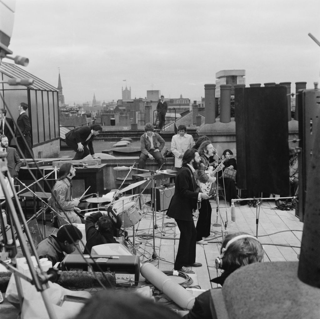 The Beatles rooftop concert