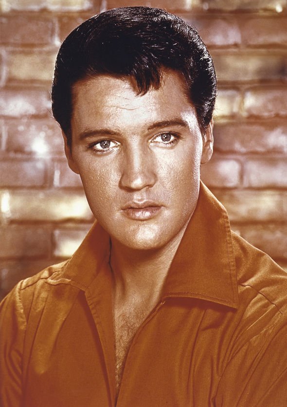 elvis posing elvis posing