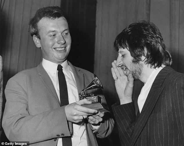 Circumstances: Emerick (pictured in 1963 with Ringo) kept the recording despite being told to destroy it by EMI as it was deemed to not be of good enough quality for the band to use