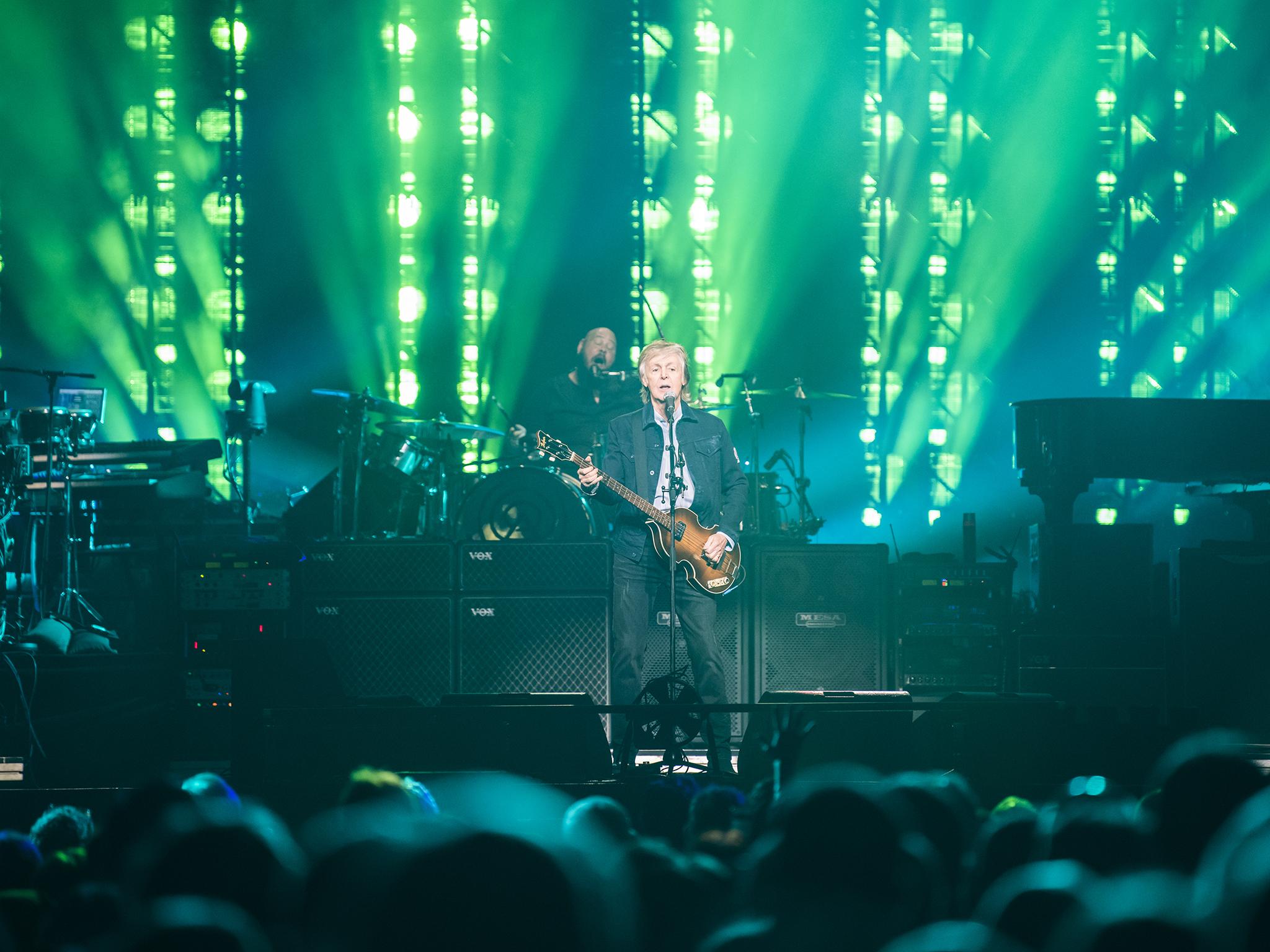 Paul McCartney at the O2 Arena, London – in pictures | The Independent ...